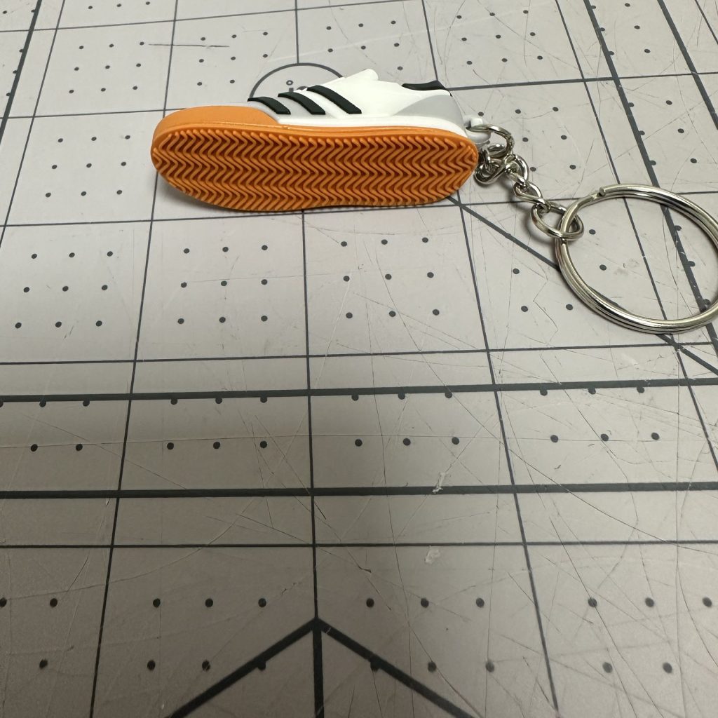 Custom 3D moulded PVC keychain
